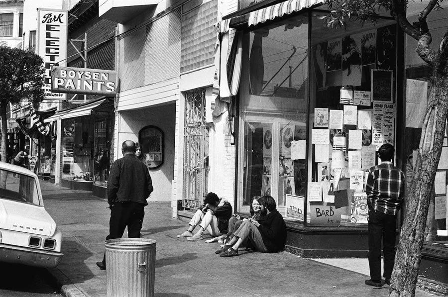 Vintage Shots Of 1960s Haight-Ashbury