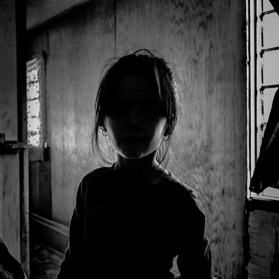 Girl Shadow Covering Face