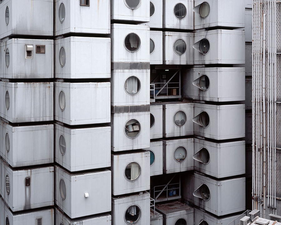 Japan Tiny Cube Houses