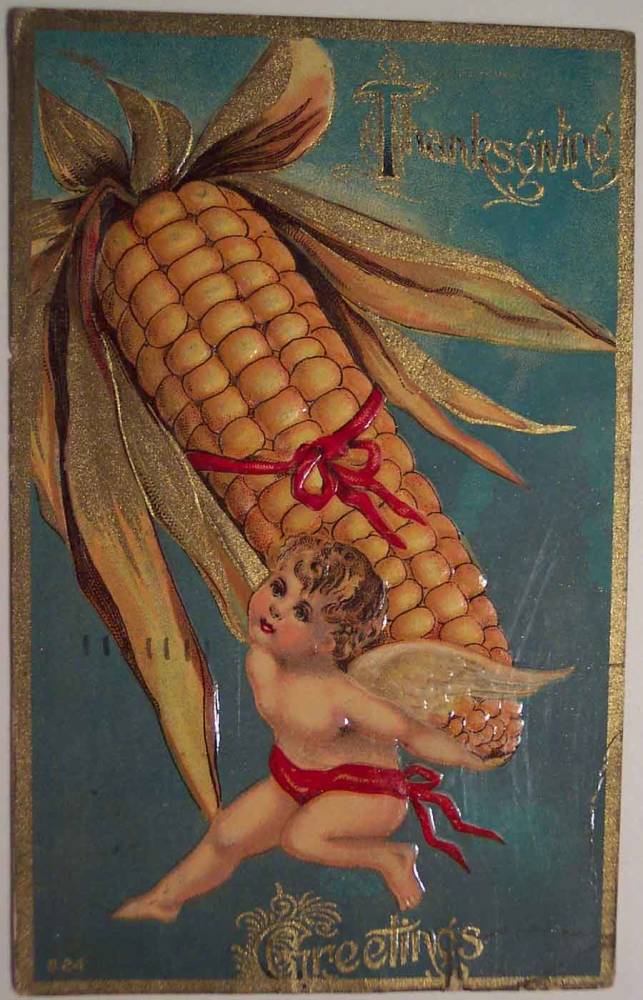 Weird Thanksgiving Photos Cherub