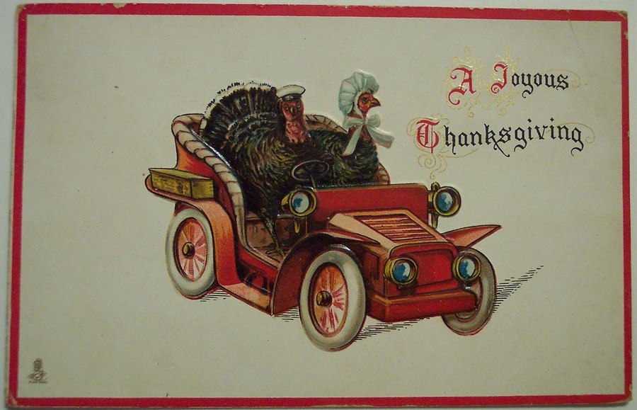 Weird Thanksgiving Photos Driving