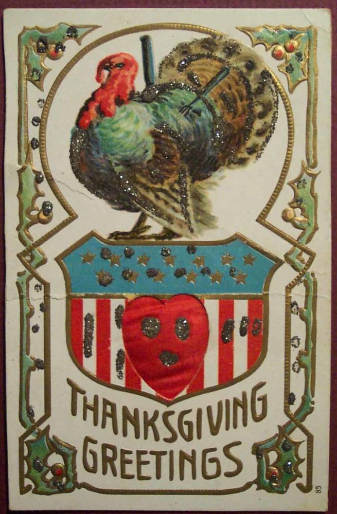Weird Thanksgiving Photos Knife Fork