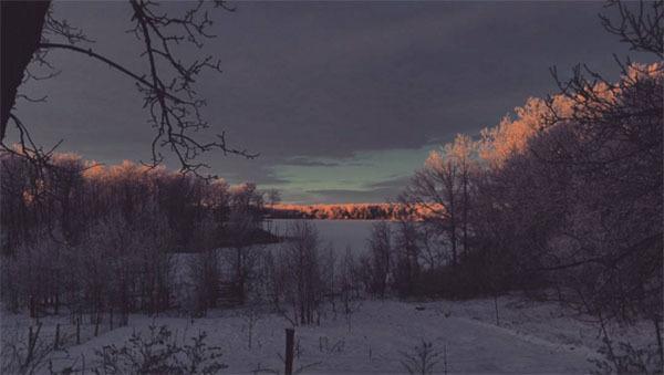 Winter Instagram Photos North Dakota Dawn