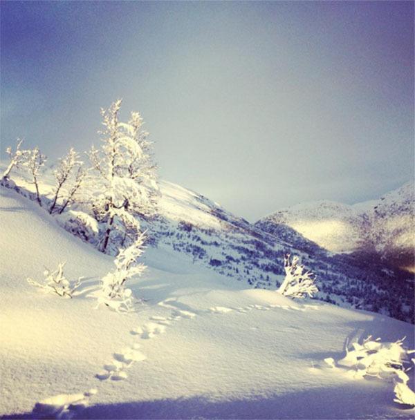 Winter Instagram Photos Norway Tracks