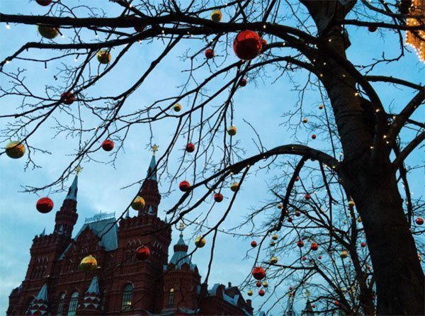 Winter Instagram Photos Red Square