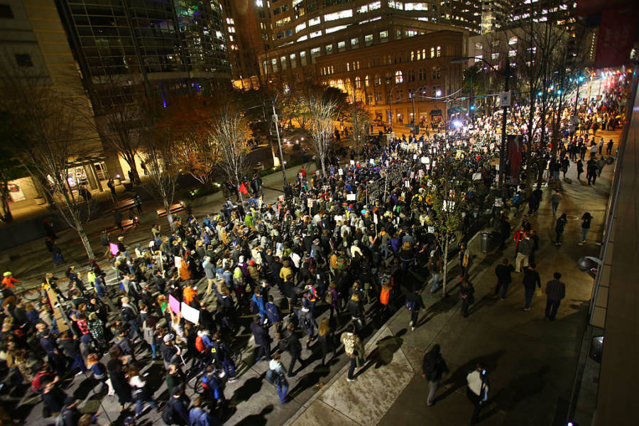 Donald Trump Protests 622093460