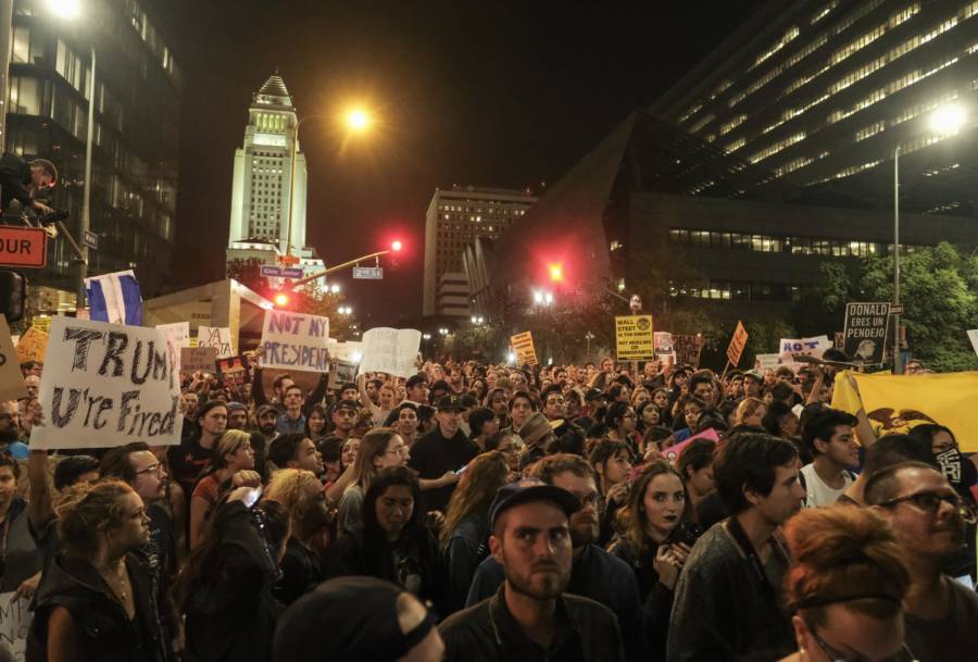 Protest Donald Trump 622122762