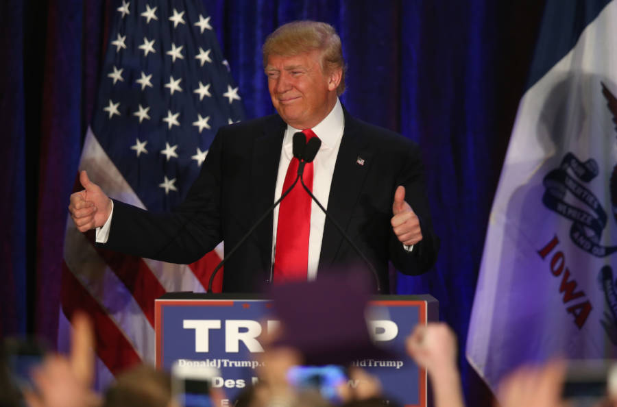 Trump Thumbs Up