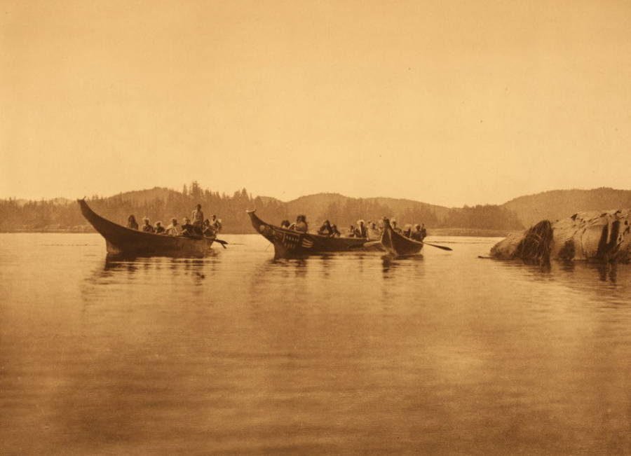 First Nations Canoes