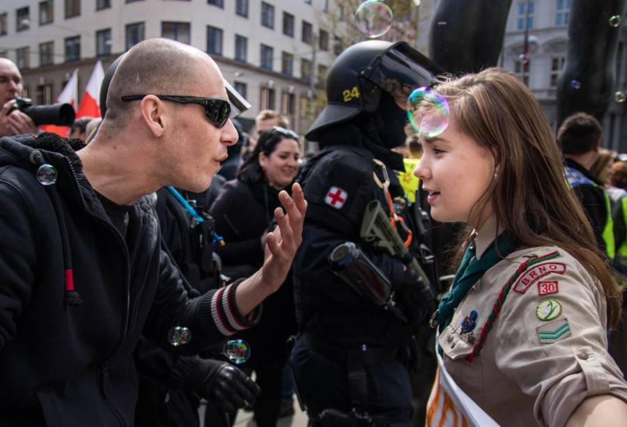 Girl Scout Protests