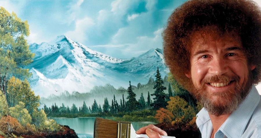 A Biography Of Bob Ross, The Man Behind The Happy Little Trees