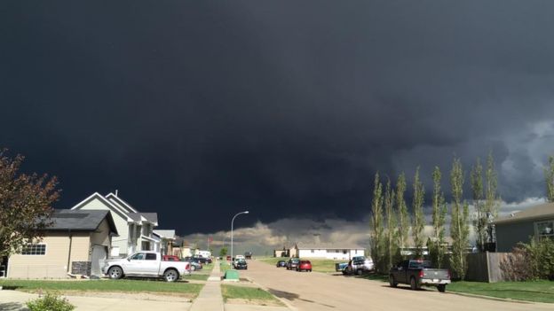 Tornado Lawn Mower Sky