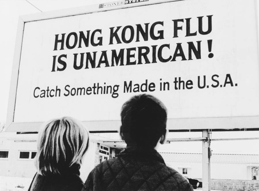 Hong Kong Flu Billboard