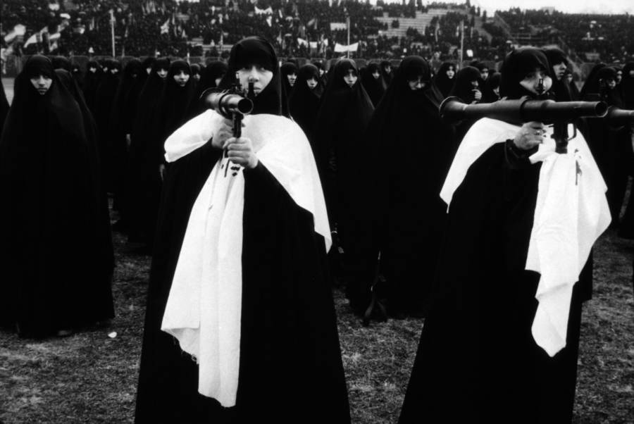 Iranian Women With Grenade Launchers