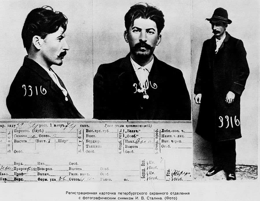 Joseph Stalin Mugshot