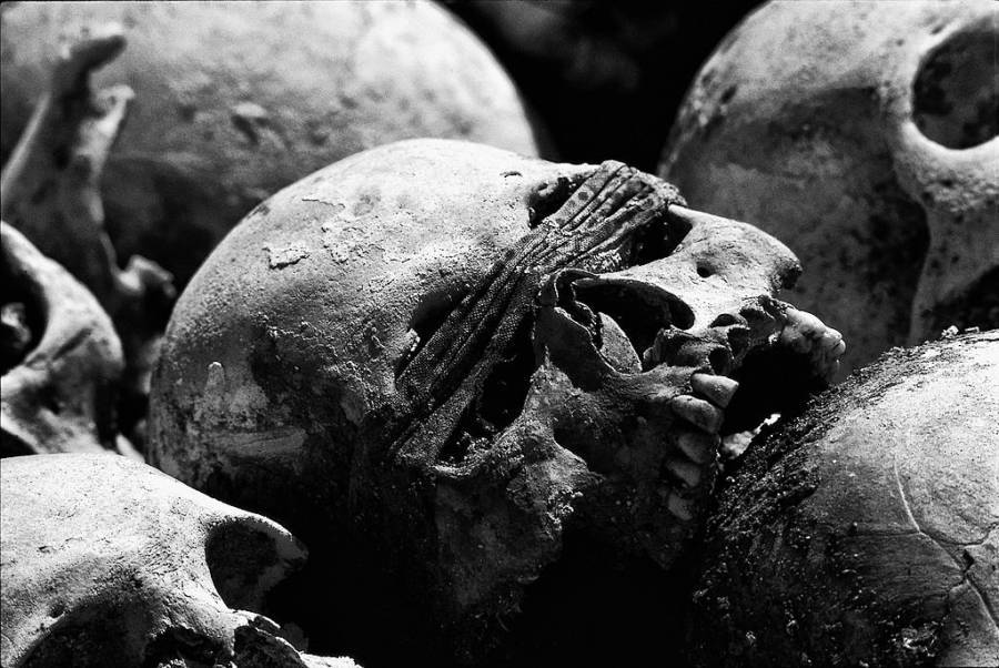 Killing Fields Skull Blindfold