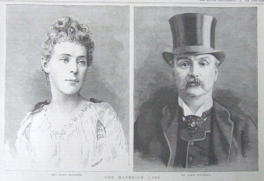 Florence Maybrick and James Maybrick In 1889