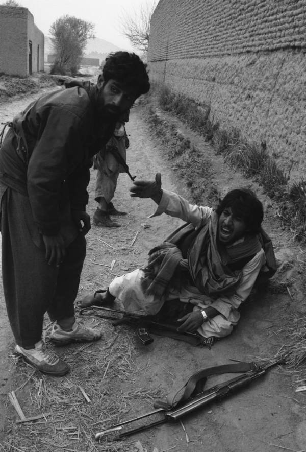 Wounded Mujahideen Rebel Ground