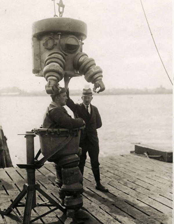 vintage action man deep sea diver