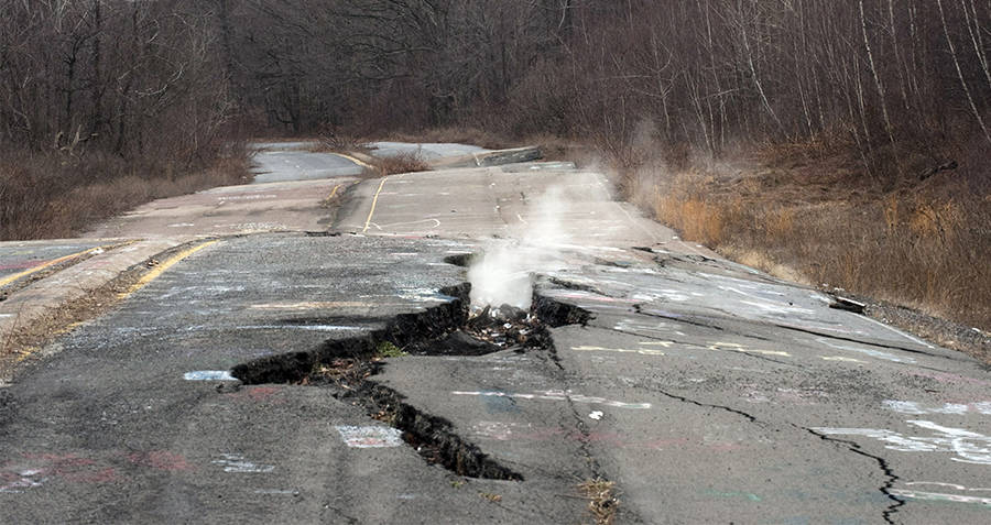 Inside Centralia The Abandoned Town That S Been On Fire For 60 Years