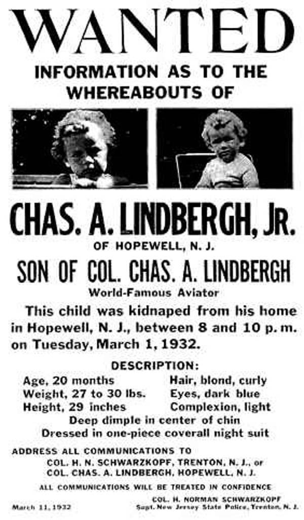 The Tragic Story Of The Infamous Lindbergh Baby Kidnapping