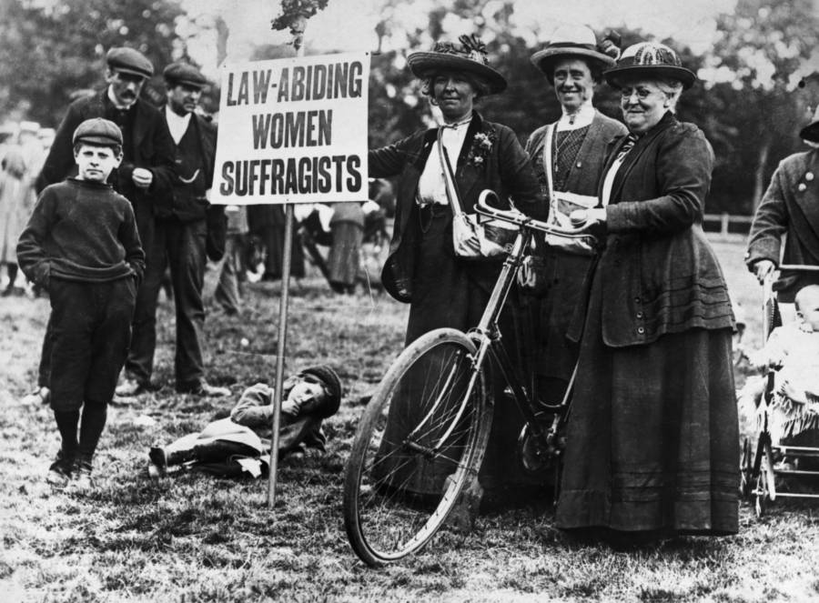 the women"s suffrage movement in 50 moving photos