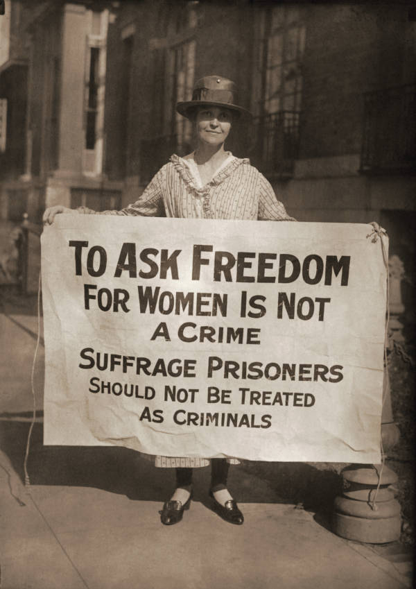 the women"s suffrage movement in 50 moving photos