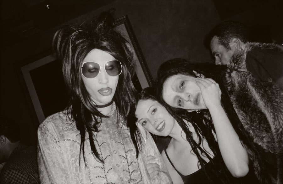 marilyn manson with rose mcgowan
