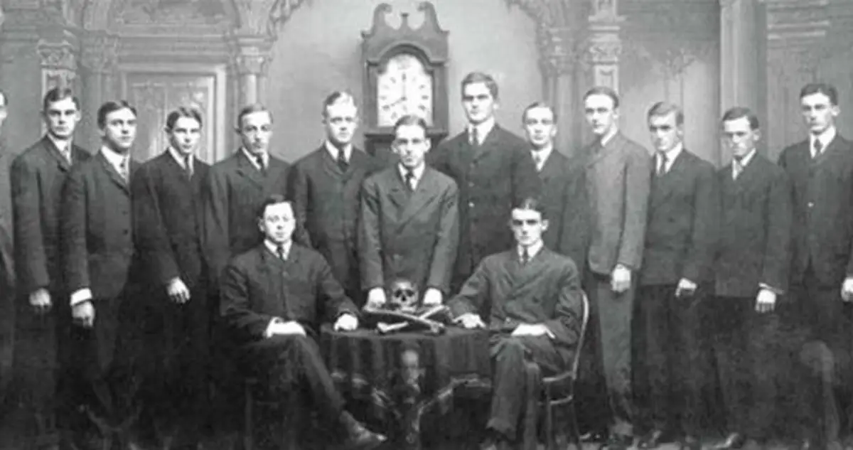 Hall of Skull and Bones fraternity house, Yale University, New