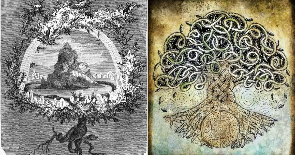 Yggdrasill, World Tree, Nine Realms, Norse Gods