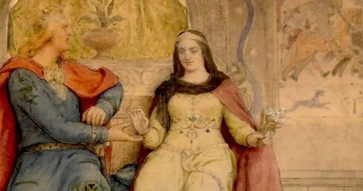 Medieval and Middle Ages History Timelines - Emma (of Normandy, Wife of  Aethelred)