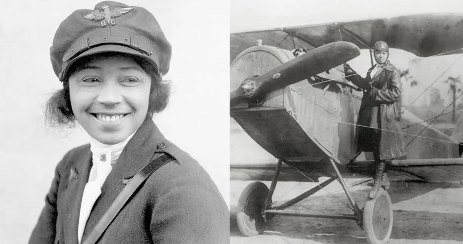 In the early 1920s, Bessie Coleman made aviation history by becoming the  first woman of African American and Native American descent to earn an  international pilot's license. With limited opportunities in the, image size:1500x790
