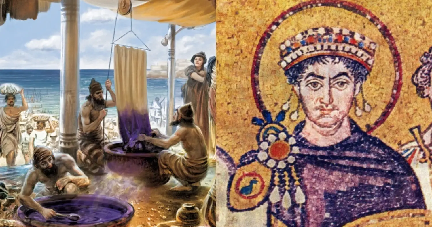tyrian purple dressing in paintings Tyrian purple: The lost ancient pigment that was more valuable than gold