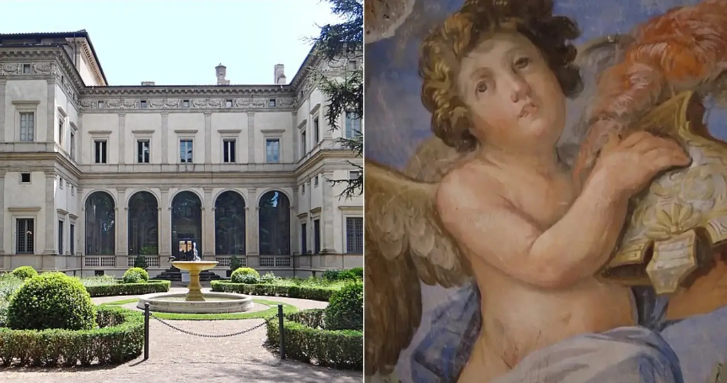 Electrician Discovers Hidden Frescoes At Rome's Villa Farnesina