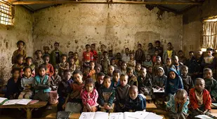 Classroom In Ethiopia