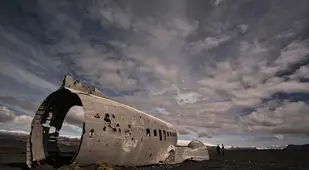 Abandoned Iceland DC3 Shell