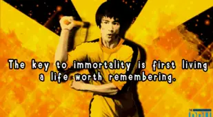 Bruce Lee Quotes Live A Life Worth Remembering