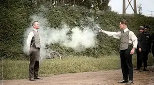 Testing A Bulletproof Vest In 1923