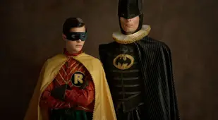Batman and Robin by Sacha Goldberger