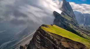 Dramatic Weather Alps