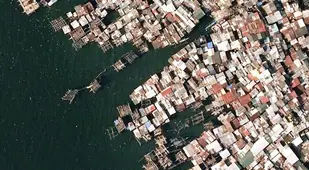 Fishing Slums In Manila