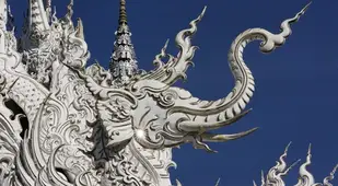 Elephant On Buddhist Temple