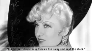 Mae West Funny Quote