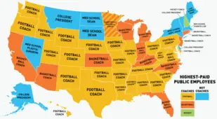 The Highest Paid Public Employees In The United States