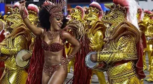 2015 Rio de Janeiro Carnival in Brazil