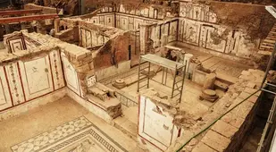Roman Ruins Ephesus Houses
