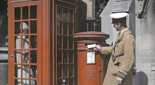 england in color phone booth