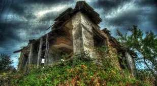 abandoned bulgaria spooky shack