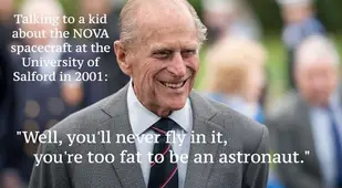 Prince Philip Quotes Astronaut