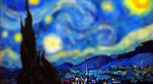 Van Gogh Tributes Starry Church